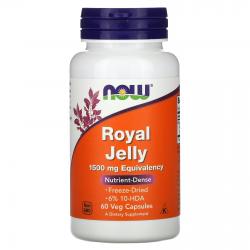 Now Foods Royal Jelly 1500 mg 60 capsules