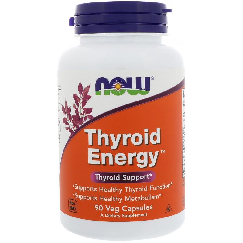 Now Foods Thyroid Energy 90 vcaps - фото 1