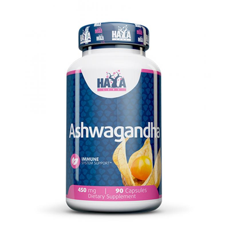 Haya Labs Ashwagandha 450 mg 90 capsules - фото 1