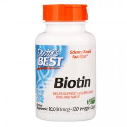 Doctor's Best Biotin 10,000 mcg 120 caps