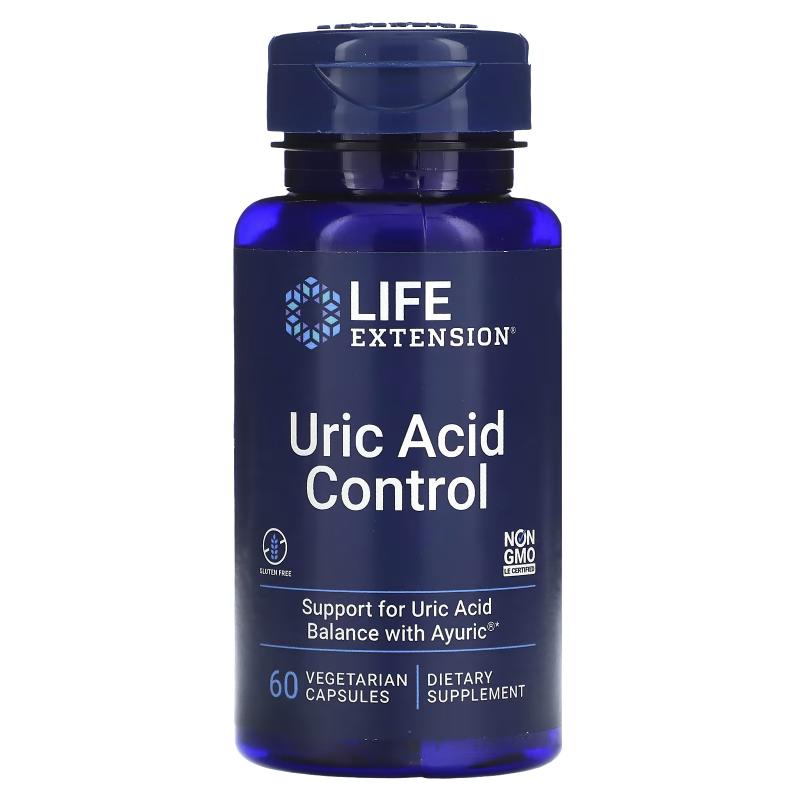 Life Extension Uric Acid Control 60 softgels - фото 1