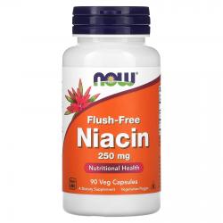 Now Foods Niacin Flush-Free 250 mg 90 capsules