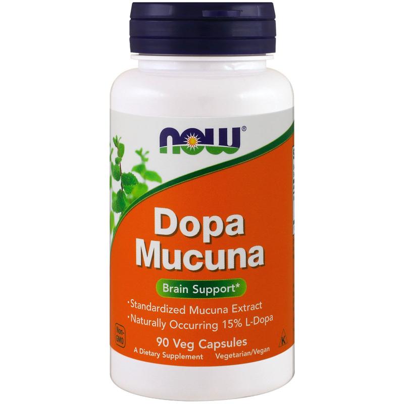 Now Foods Dopa Mucuna 90 Vcapsules - фото 1