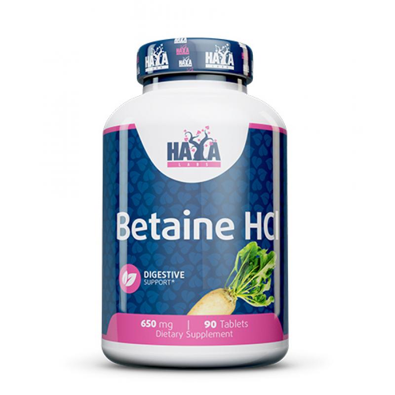 Haya Labs Betaine HCL 650 mg 90 tablets - фото 1