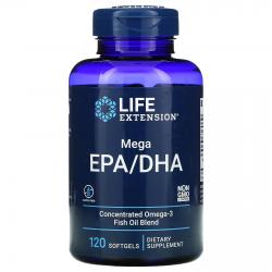 Life Extension Mega EPA/DHA 120 Softgels
