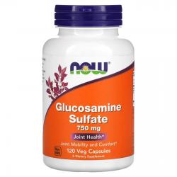 Now Foods Glucosamine Sulfate 750 mg 120 caps