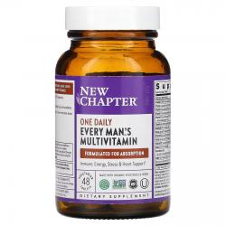 New Chapter One Daily Every Men's Multivitamin 48 tablets