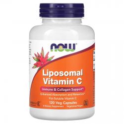 Now Foods Liposomal Vitamin C 500 mg 120 capsules