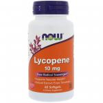 Now Foods Lycopene 10 mg 60 softgels - фото 1
