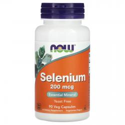 Now Foods Selenium 200 mcg 90 vcaps