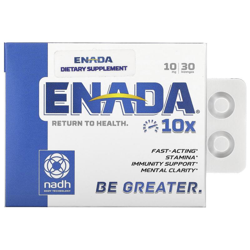 Co E1 Enada Co-Enzyme 10 mg 30 lozenges - фото 1