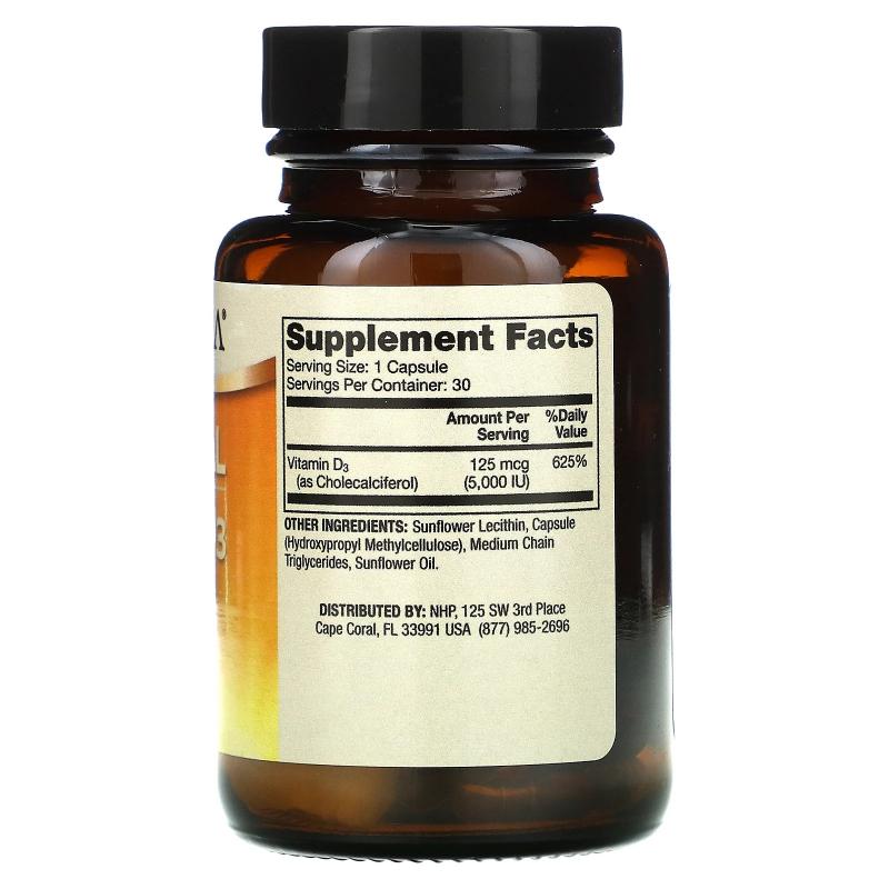 DR. Mercola Liposomal Vitamin D-3 5,000 IU 30 capsules - фото 1
