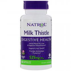 Natrol Milk Thistle 525 mg 60 Capsules