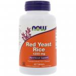 Now Foods Red Yeast Rice 1200 mg 60 tablets - фото 1