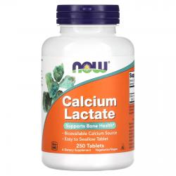 Now Foods Calcium Lactate 250 tablets