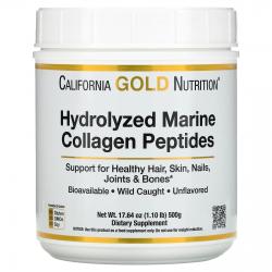 California Gold Nutrition Hydrolyzed Marine Collagen Peptides 500 g