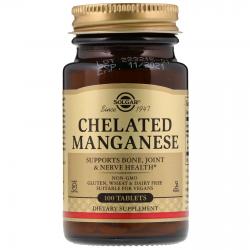 Solgar Chelated Manganese 100 tablets