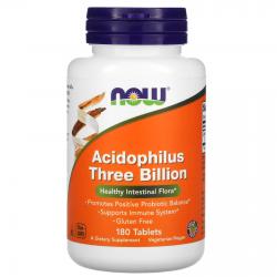 Now Foods Acidophilus Three Billion 180 tabs