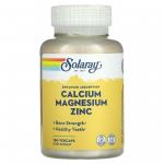 Solaray Calcium Magnesium Zinc 100 vagcaps - фото 1