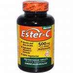 American Health Ester-C 500 mg with Citrus Bioflavonoids 225 vegeterian tablets - фото 1