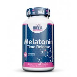 Haya Labs Melatonin Time Release 5 mg 60 capsules