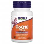 Now Foods CoQ10 100 mg 50 softgels - фото 1