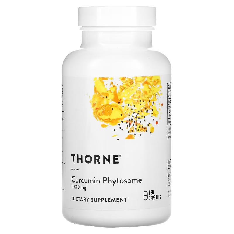 Thorne Research Curcumin Phytosome 1000 mg 120 capsules - фото 1