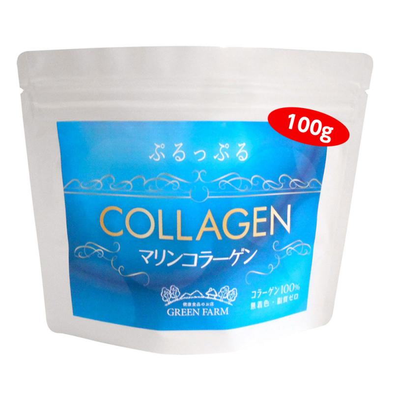 Green Farm Marine Collagen Низкомолекулярный морской коллаген для упругости кожи 100 гр - фото 1