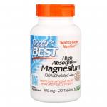 Doctor's Best Magnesium 100 % Chelated 120 tablets - фото 1