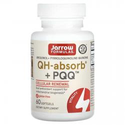 Jarrow Formulas Ubiquinol QH+ PQQ, 60 softgels