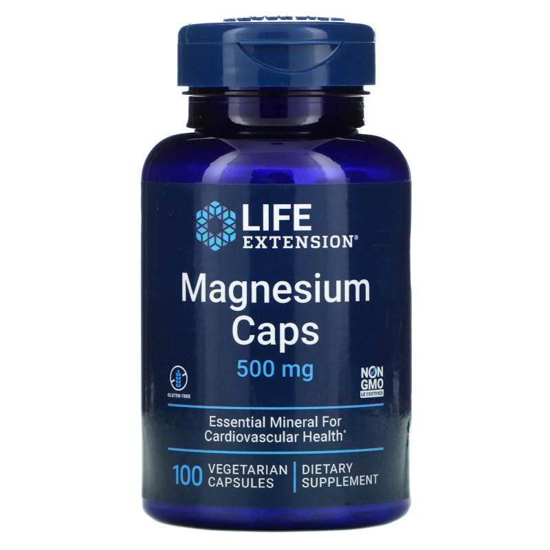 Life Extension Magnesium caps 500 mg 100 caps - фото 1