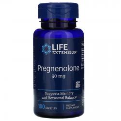 Life Extension Pregnenolone 50 mg 100 capsules