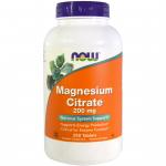Now Foods Magnesium Citrate 200 mg 250 tab - фото 1