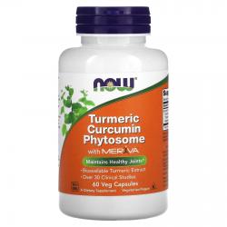 Now Foods Turmeric Curcumin Phytosome with Meriva 60 capsules