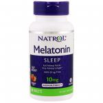 Natrol Melatonin Fast Dissolve Strawberry 10 mg 60 tab - фото 1