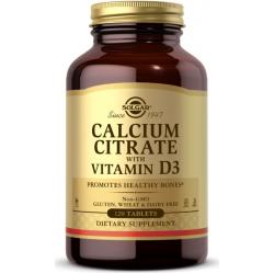 Solgar Calcium Citrate with Vitamin D3 120 tablets