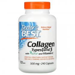 Doctor's Best Best Collagen Type 1 & 3 500 mg 240 vcaps