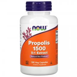 Now Foods Propolis 1500 5:1 Extract 100 vcaps