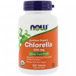 Now Foods Chlorella 500 mg 200 tablets - фото 1