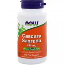 Now Foods Cascara Sagrada 450 mg 100 caps